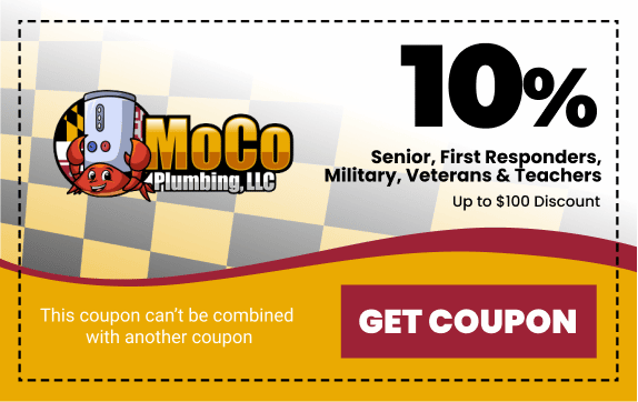 MoCo Plumbing LLC in Germantown, MD - Senior, 1st Responders, Military, Vterans Coupon