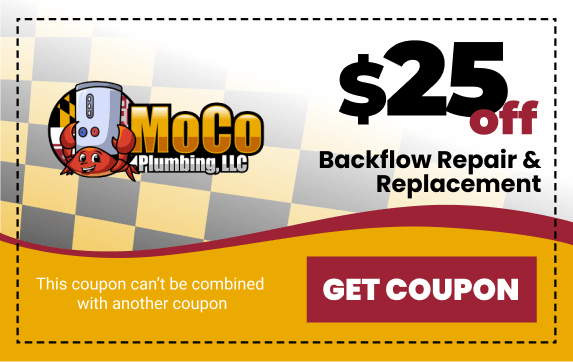 MoCo Plumbing LLC in Germantown, MD - Backflow Repair Coupon